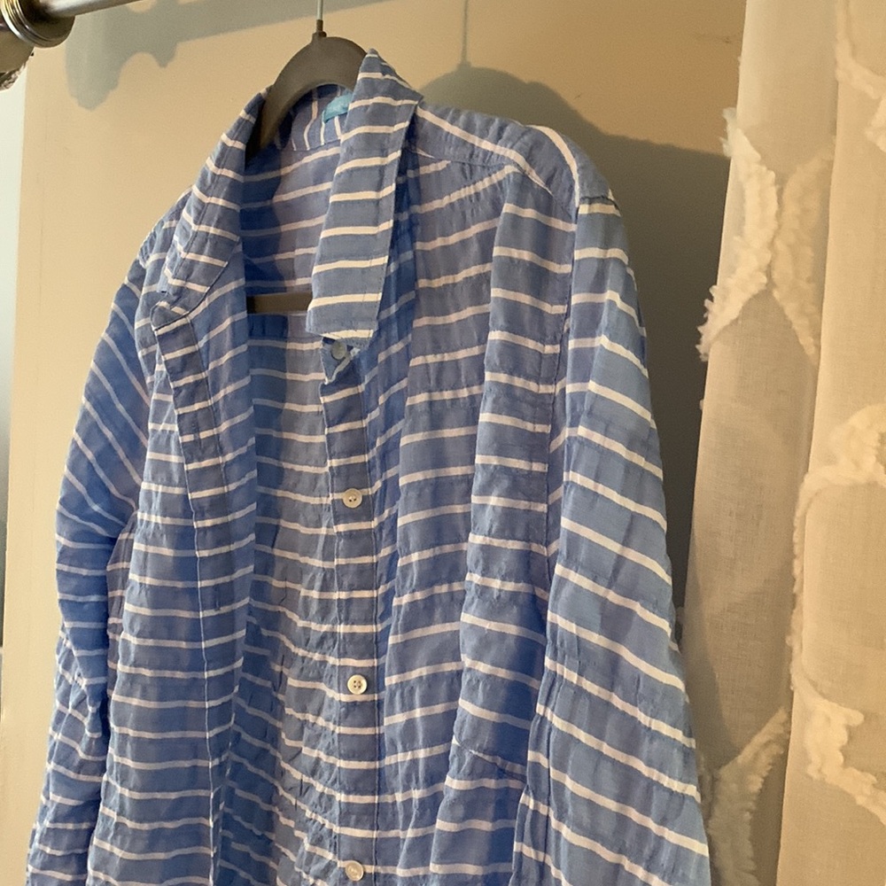 Cotton blouse by J McLaughlin: Elegant! - Picture 5 of 6